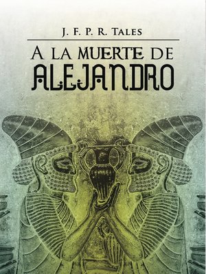 cover image of A la muerte de Alejandro